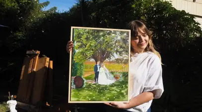Relish Studio (Live Wedding Painting)