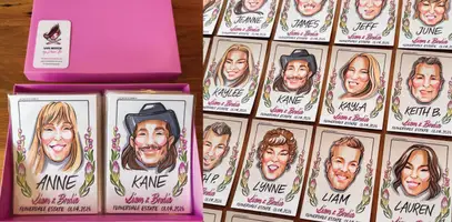 Live Sketch by Danni B – Live Wedding Illustrator