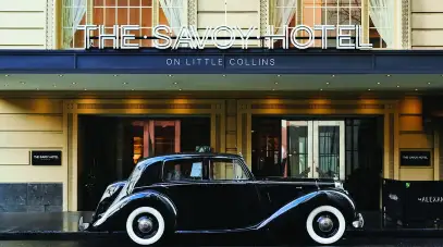 The Savoy Hotel on Little Collins Melbourne