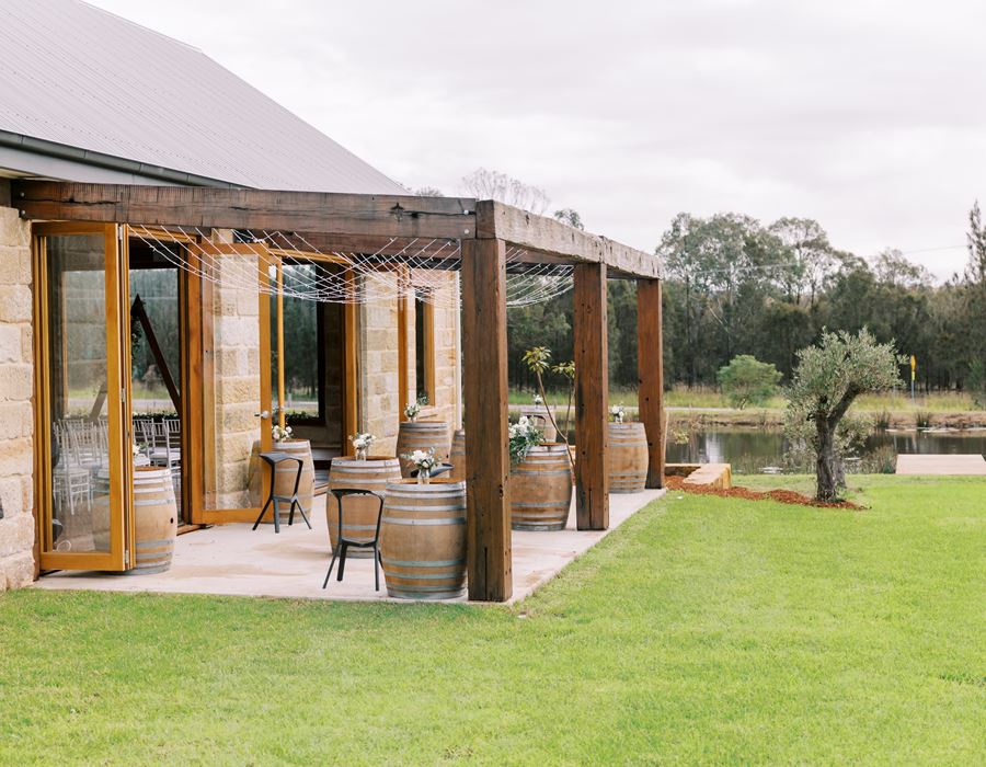 La Vigna Estate Wedding Venue in Pokolbin