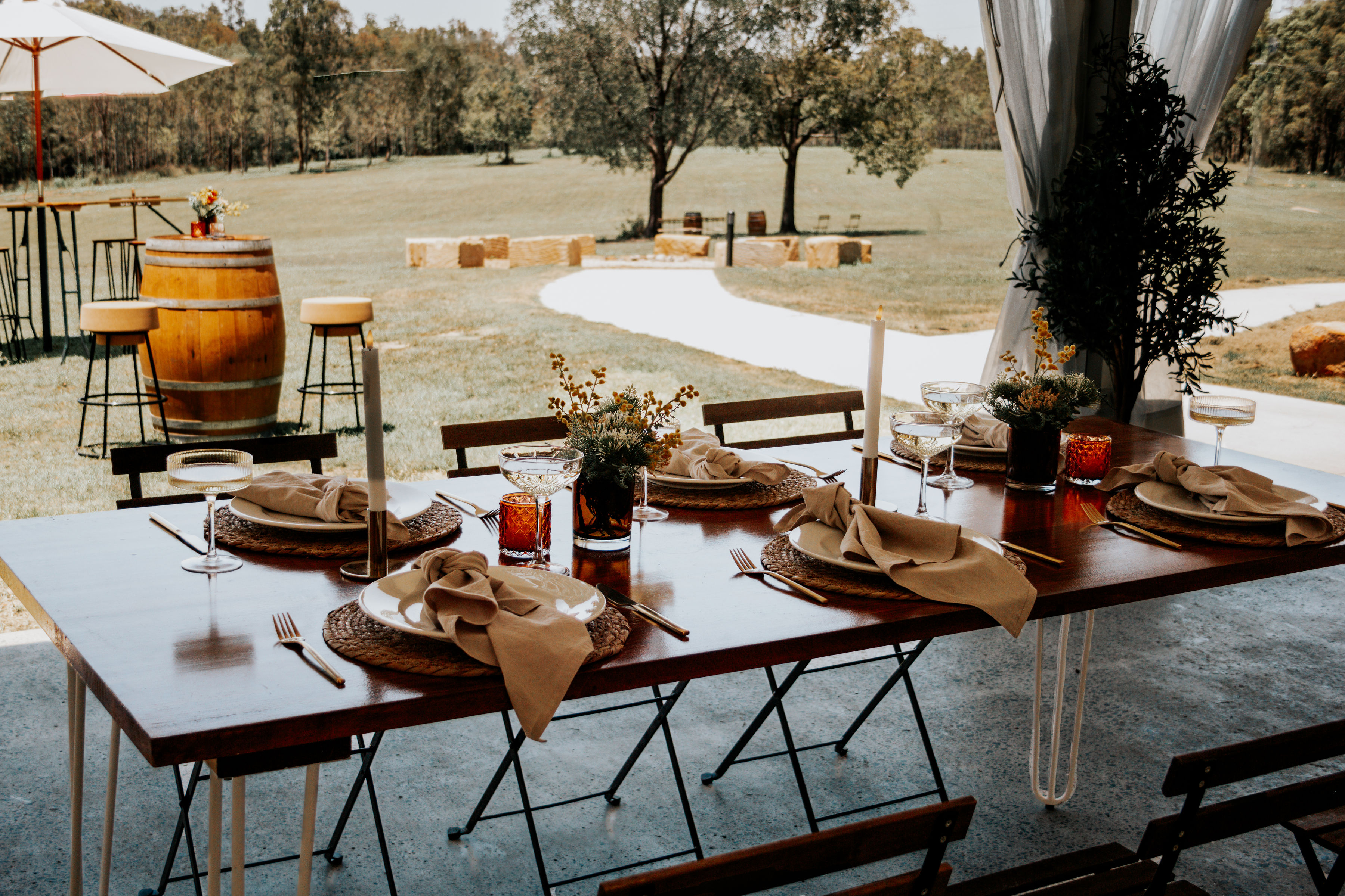 Woodstock Farm Wedding Venue in Tamborine WeddingVenues com au