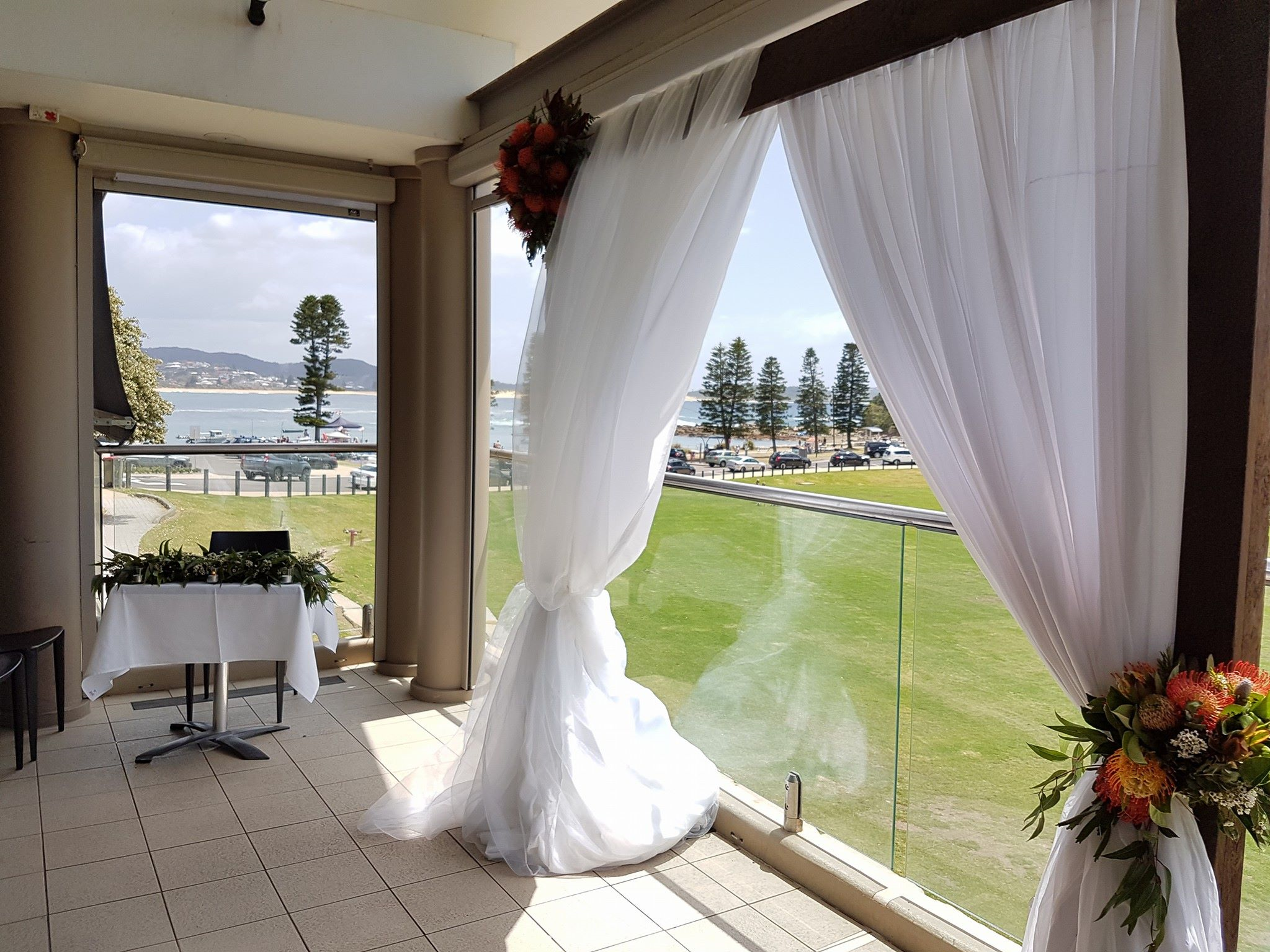 Splash Restaurant Wedding Venue in Terrigal