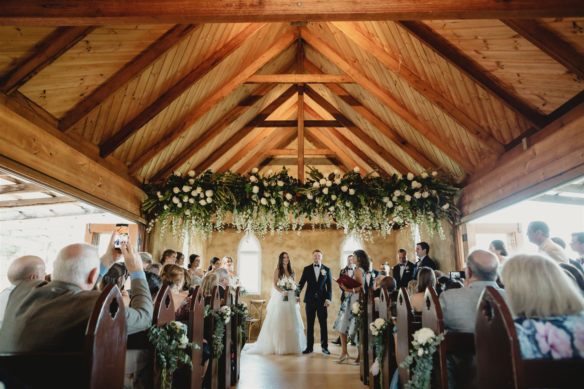 Peppers Creek Barrel Room & Chapel Wedding Venue in Pokolbin