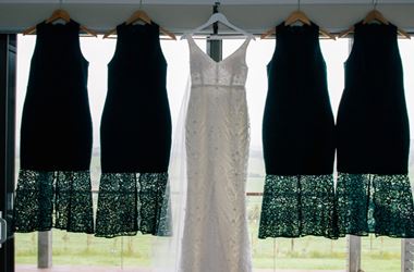 Perfect storm: Rain doesn’t dampen Claire and Bernie’s rustic winery wedding