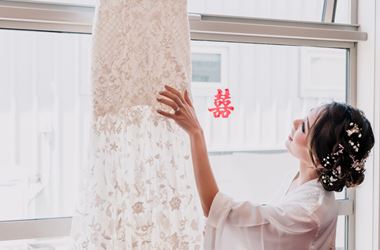 Cultural traditions come together at Julie and Alvin’s summer wedding