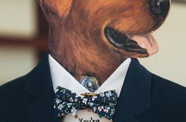 Loved up fiesta: Candice and Aaron’s retro festival wedding full of colour