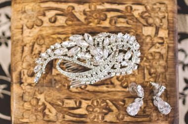 Jess and Jake beat the odds to pull off modern rustic wedding