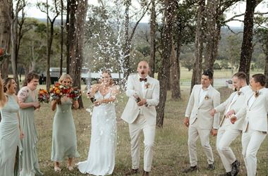 Celeste and Isaac’s Mount Macedon Winery wedding