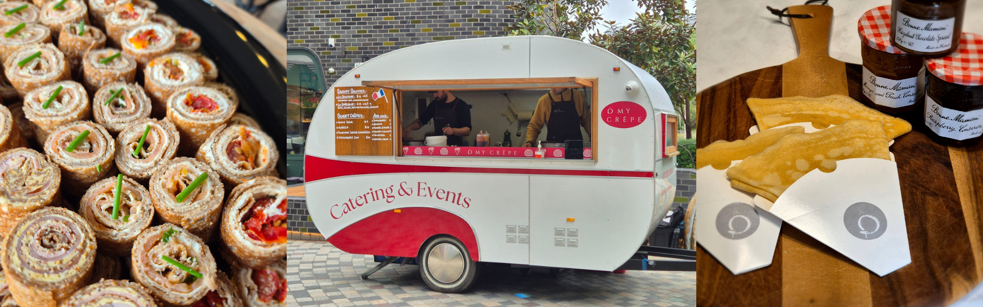 Ô My Crêpe SupplierHero Wedding Caterers