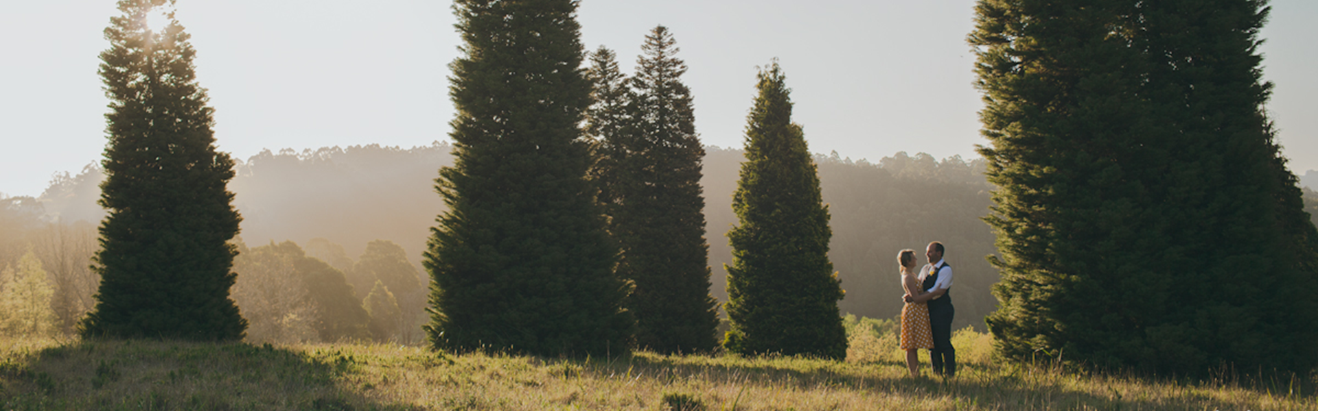 A sun-kissed moment for two