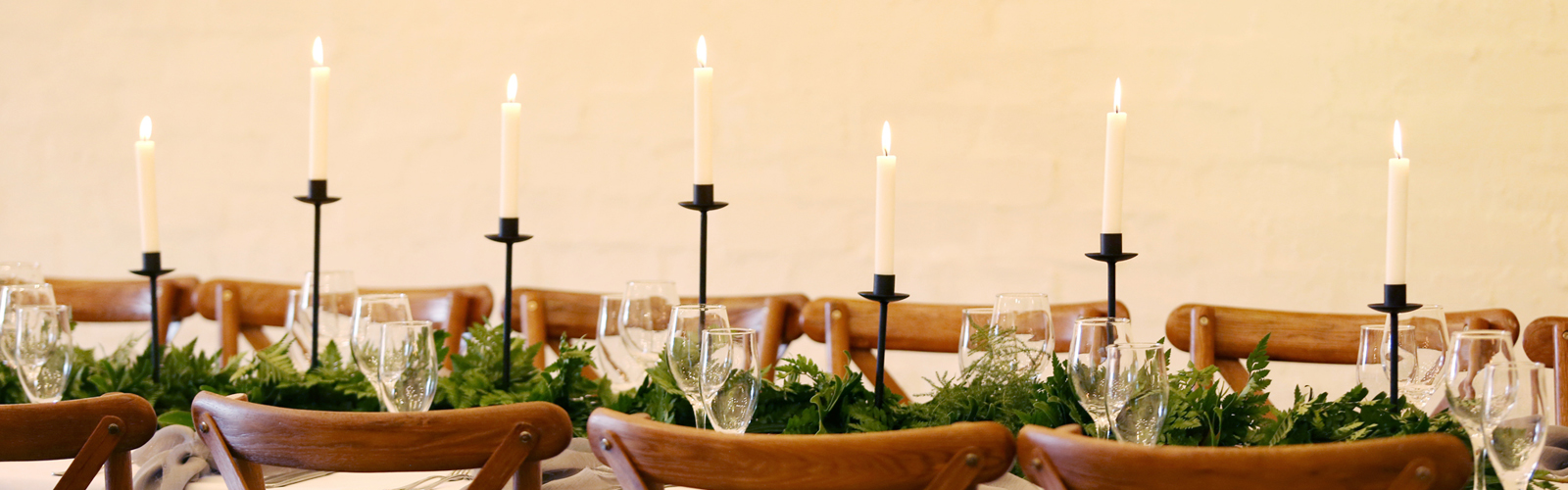 Candlelite Reception Styling