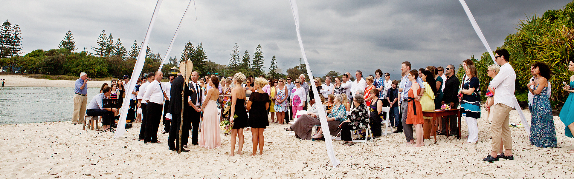 Ceremony on the beach