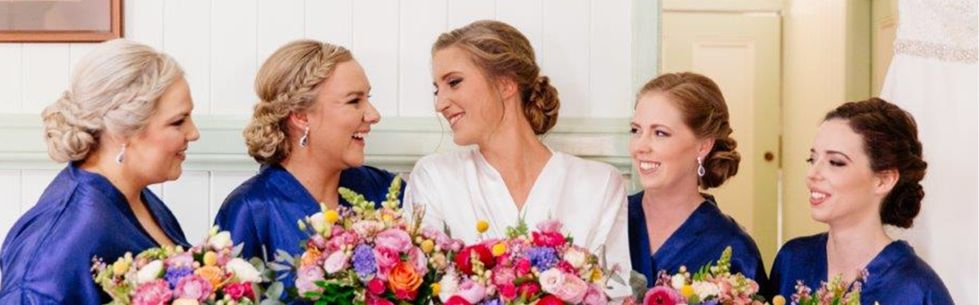 Country wedding makeup and uptyles Grace and style brisbane