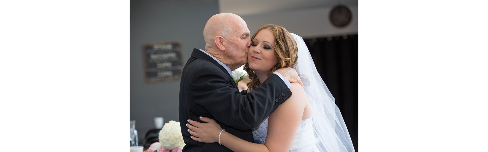 Father of the Bride and his baby girl