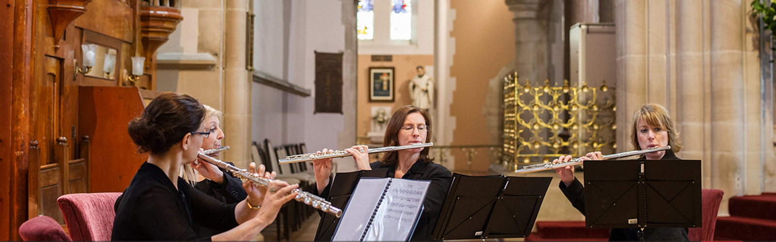 Flute Quartet at Church wedding, Melbourne