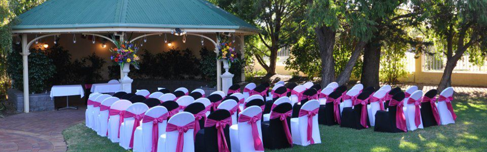 Garden Wedding Ceremony