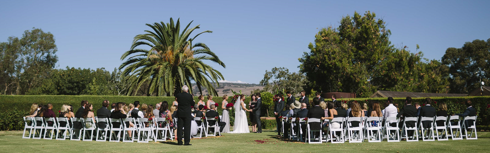 Garden Wedding Ceremony
