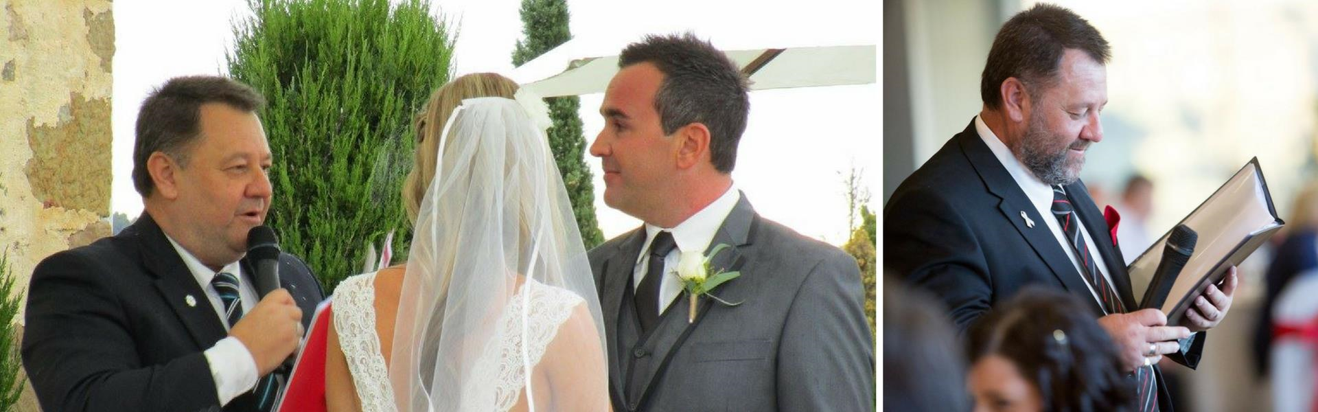 Greg McCallum Civil Marriage Celebrant / JP