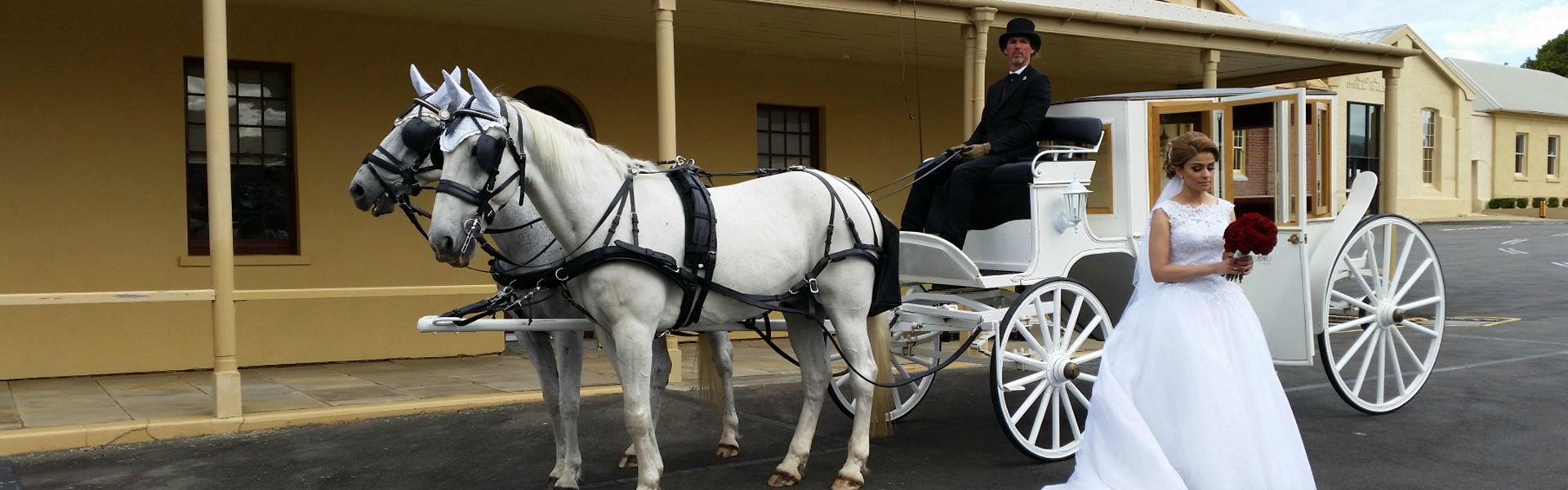 Horse Drawn Carriage at Anglesea Barracks
