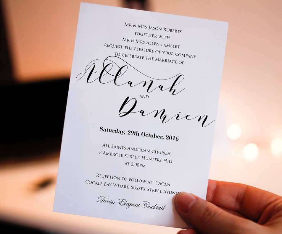 Inviting Invitations