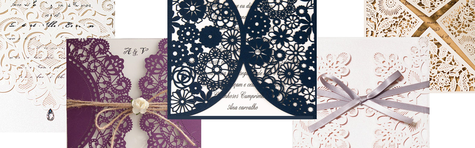 Laser Cut Wedding Invitaitons