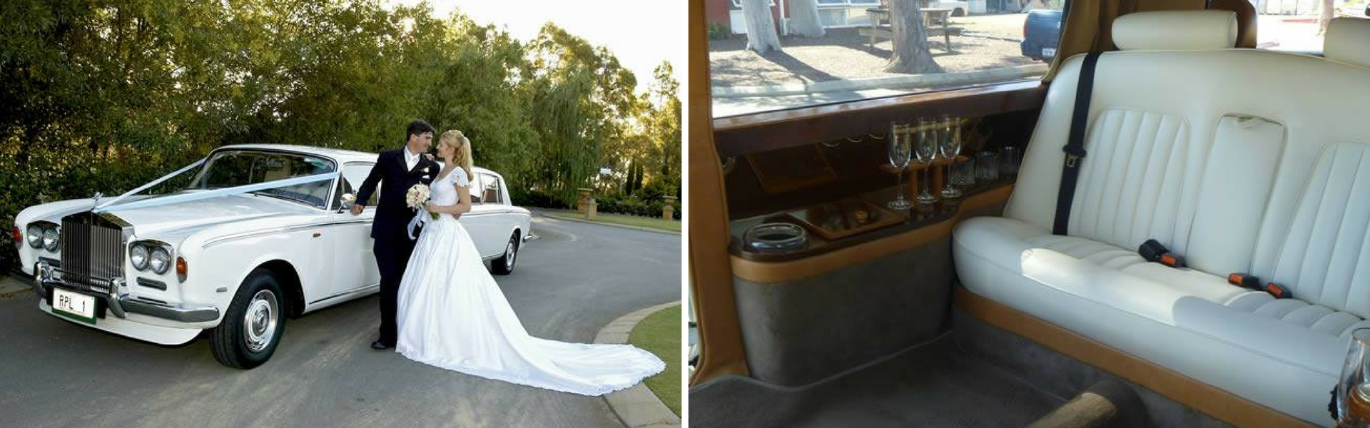 Luxury wedding cars