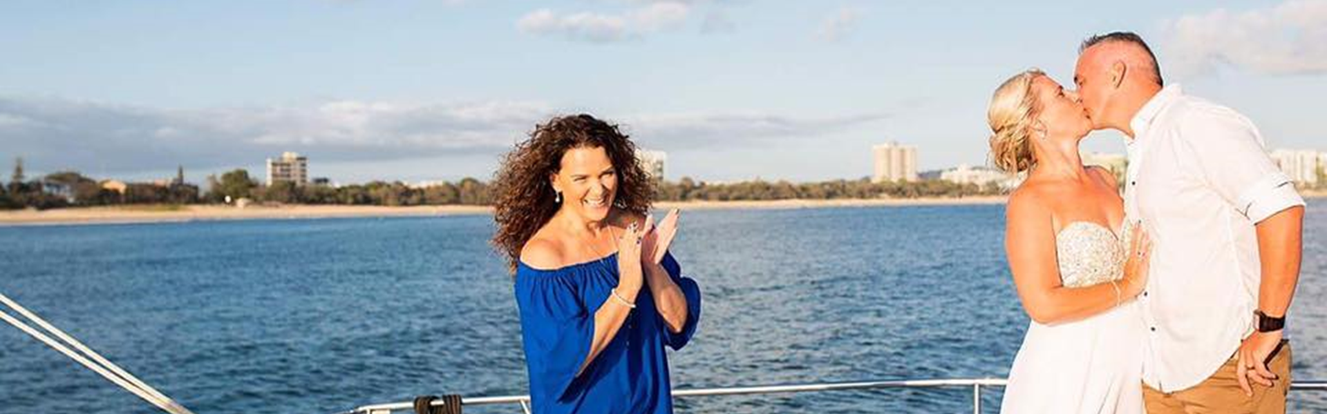 Mooloolaba Catamaran Wedding 
