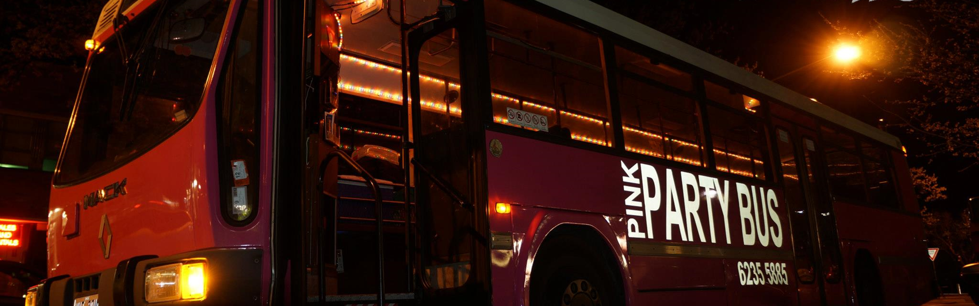 Pink Party Bus