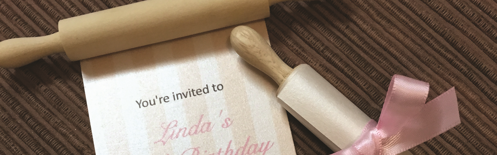 Rolling Pin Invitation