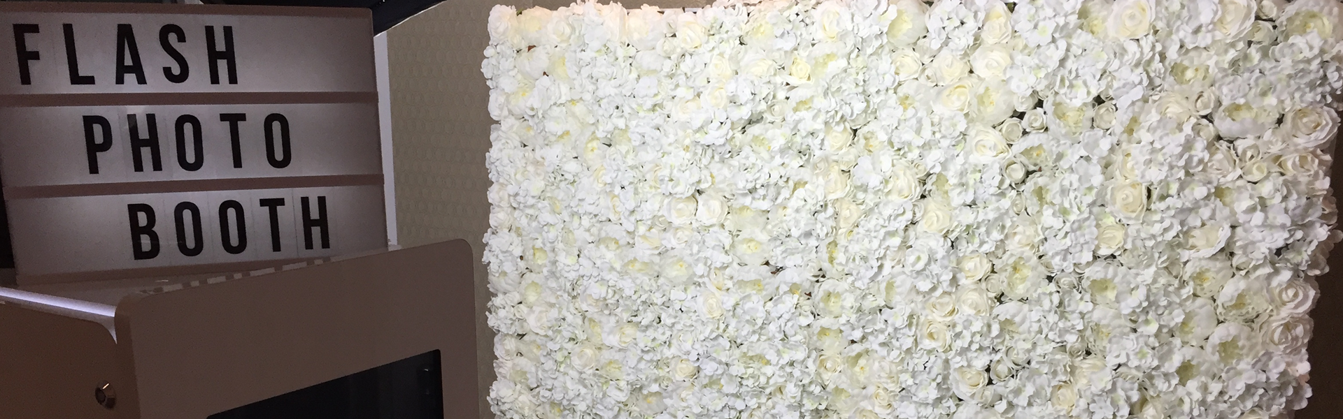 Silk Flower Wall Backdrop