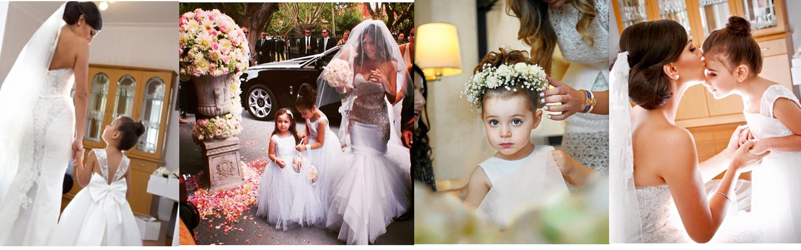 Steven Khahil Bride and Princess Boutique Flowergirl