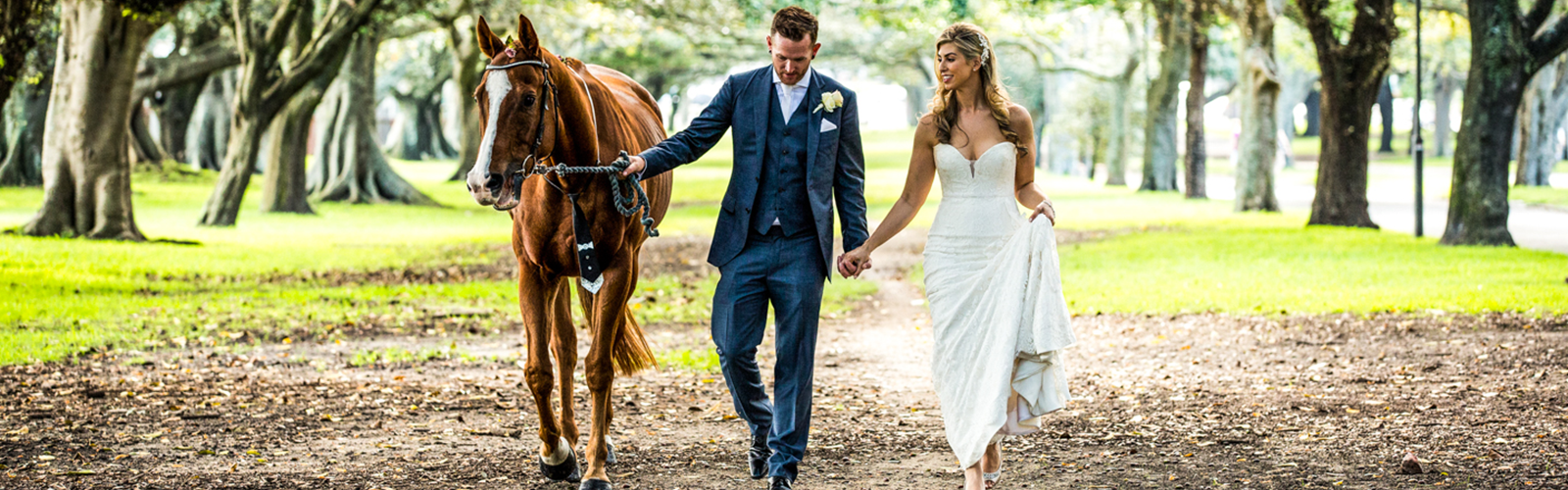The Newlyweds With A Horse