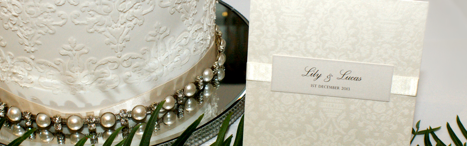 Vintage Ivory Wedding Invitations