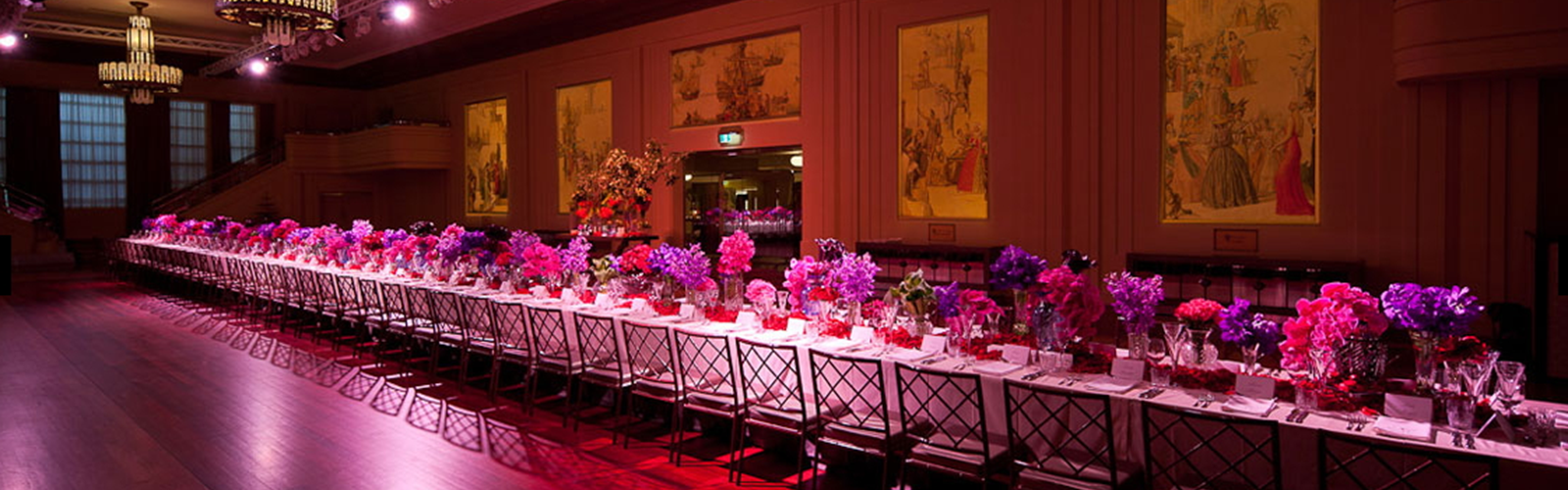 Wedding Reception Setup