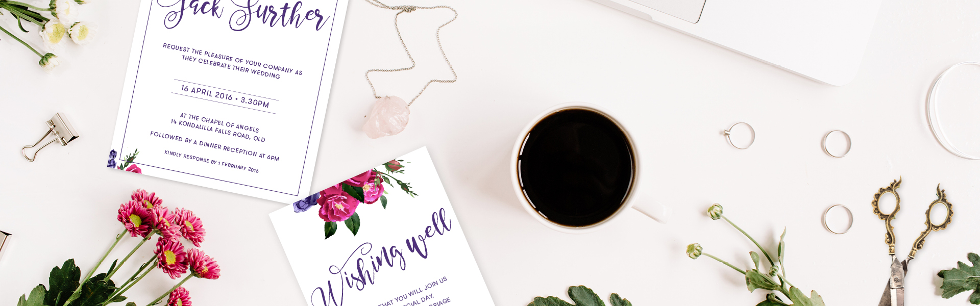 Wedding invitation design