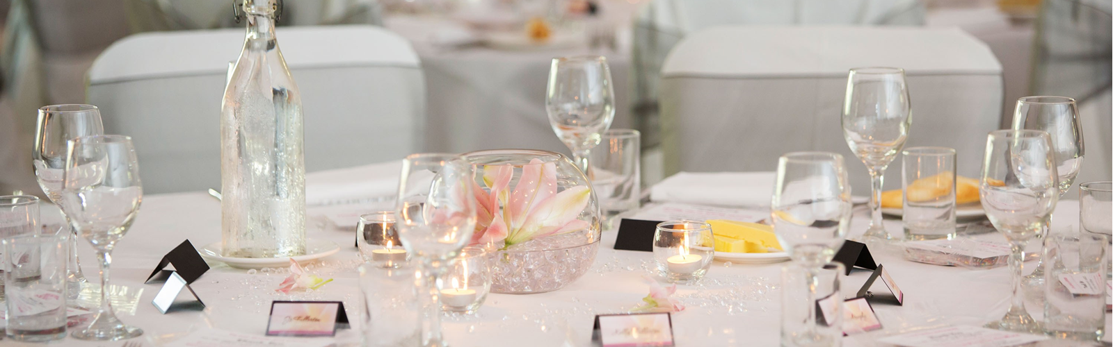 White Wedding Setting
