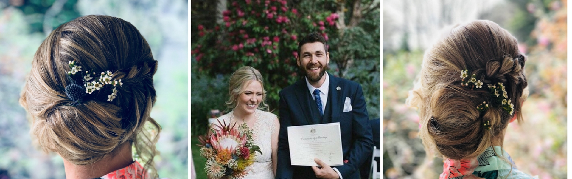Wildflower Bridal Hair 