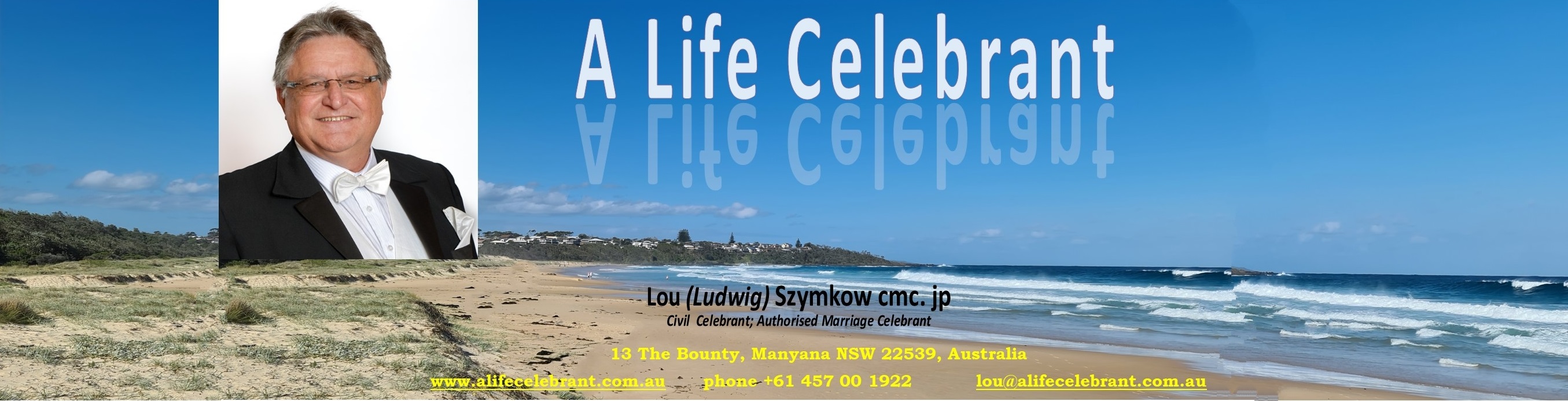 A Life Celebrant - Lou Szymkow SupplierHero Marriage Celebrant