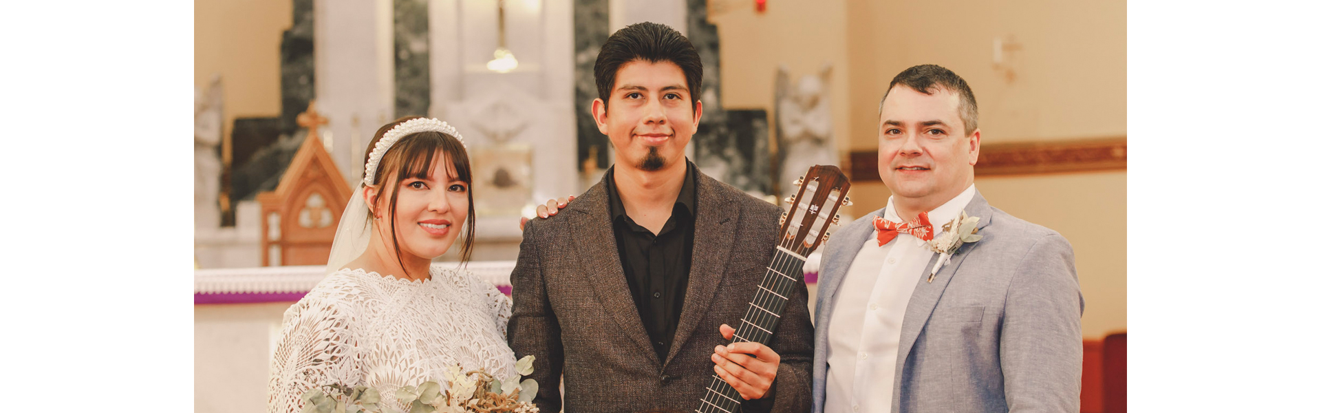 Alejandro Aguanta Classical Guitarist SupplierHero Wedding Music