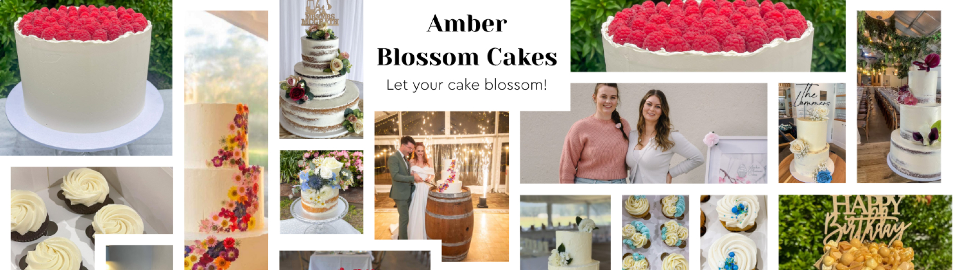 Amber Blossom Cakes SupplierHero Wedding Cakes