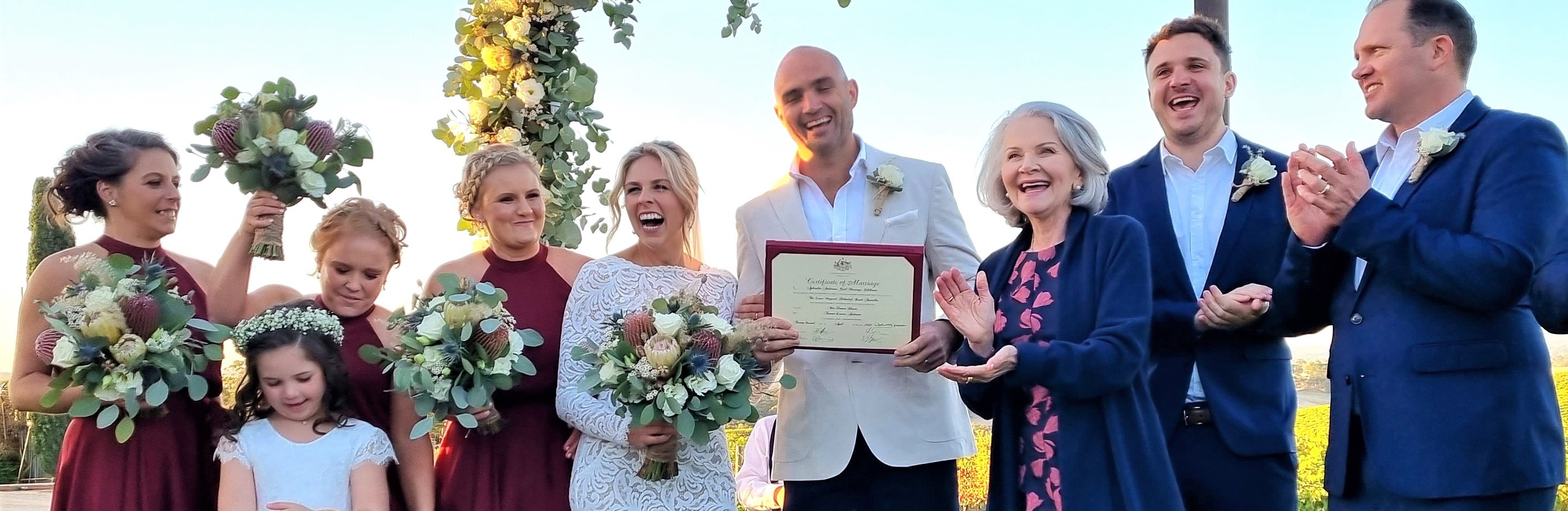 Aphrodite Anderson Adelaide Marriage Celebrant SupplierHero Marriage Celebrant