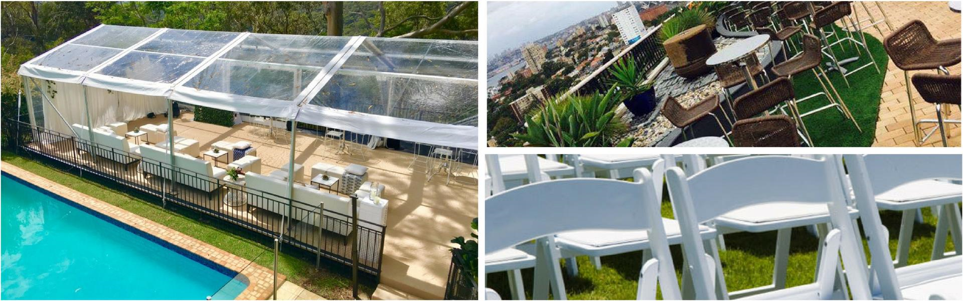 ava party hire wedding hire