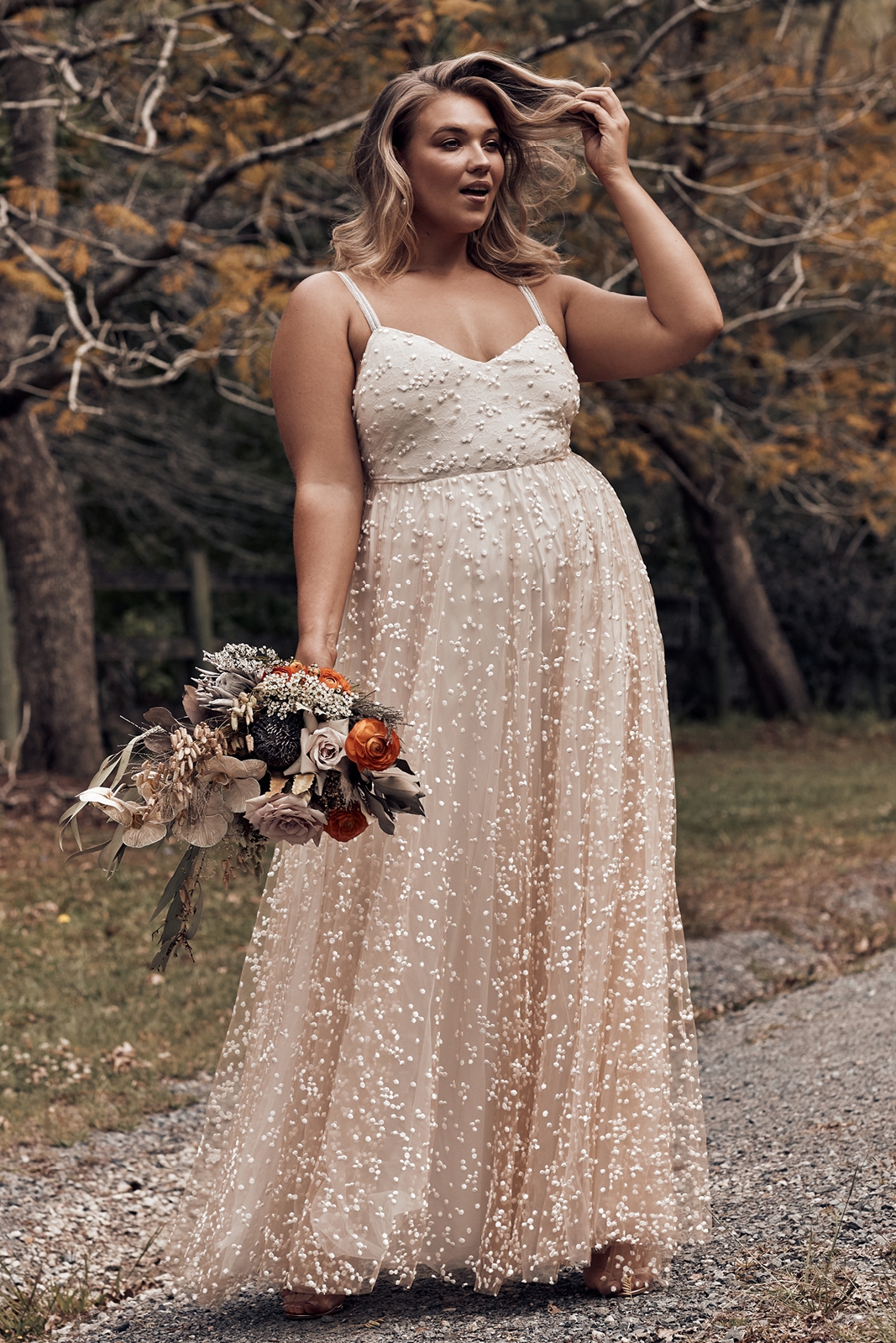 Grace and clearance lace wedding dress