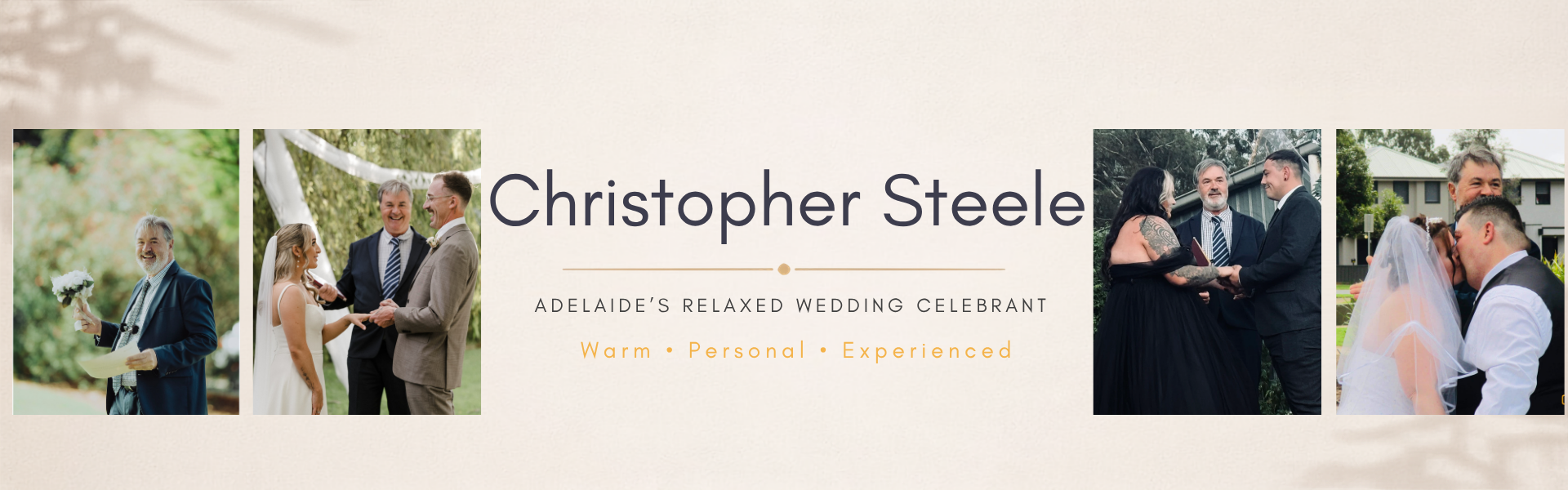 Christopher Steele SupplierHero Marriage Celebrants