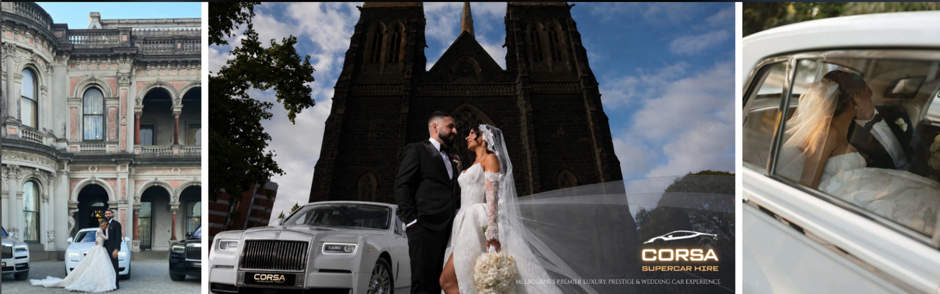 Corsa Supercar Hire - Luxury Wedding Car Hire SupplierHero Wedding Cars