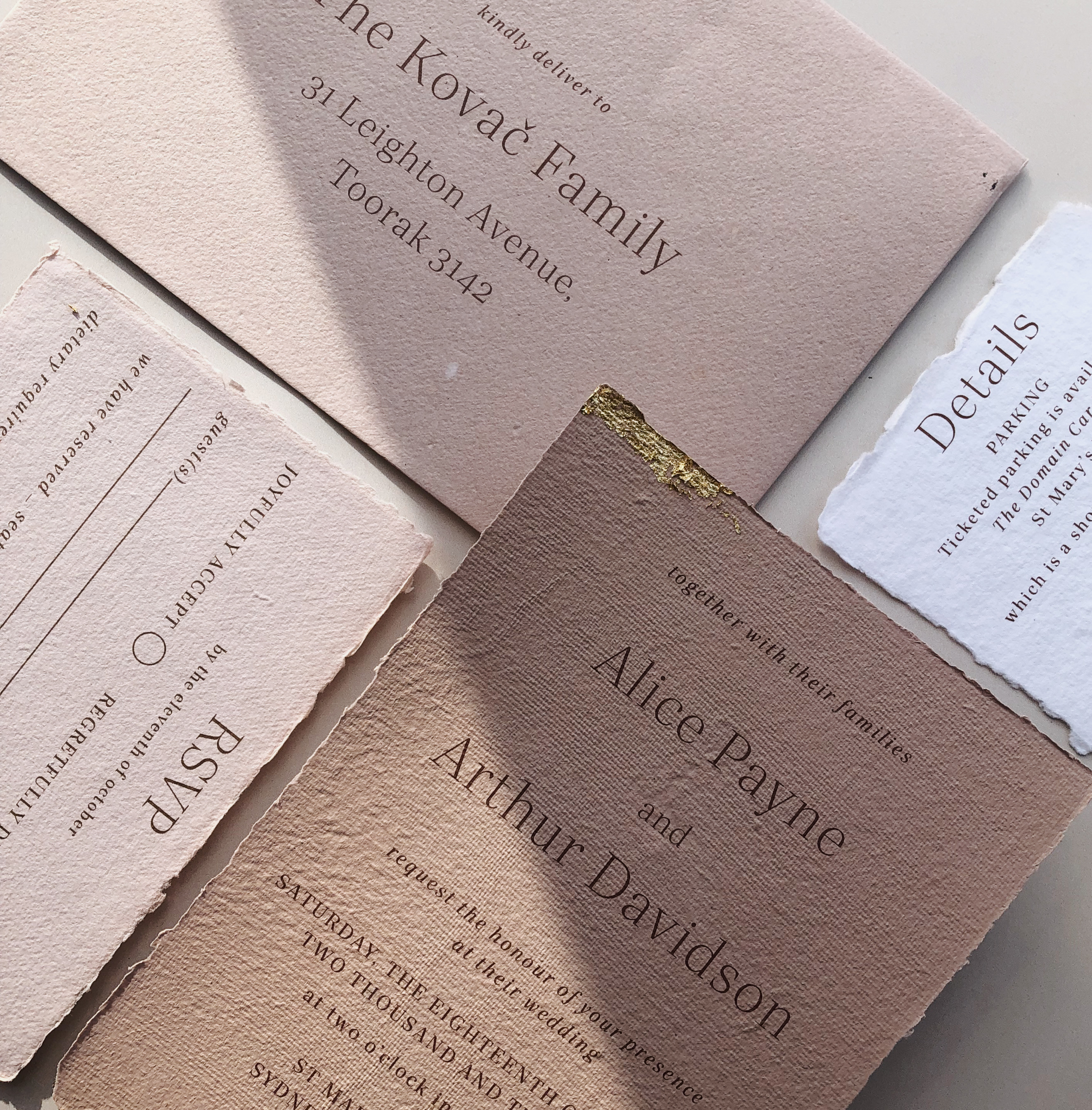 Cotton Tales Wedding Stationery