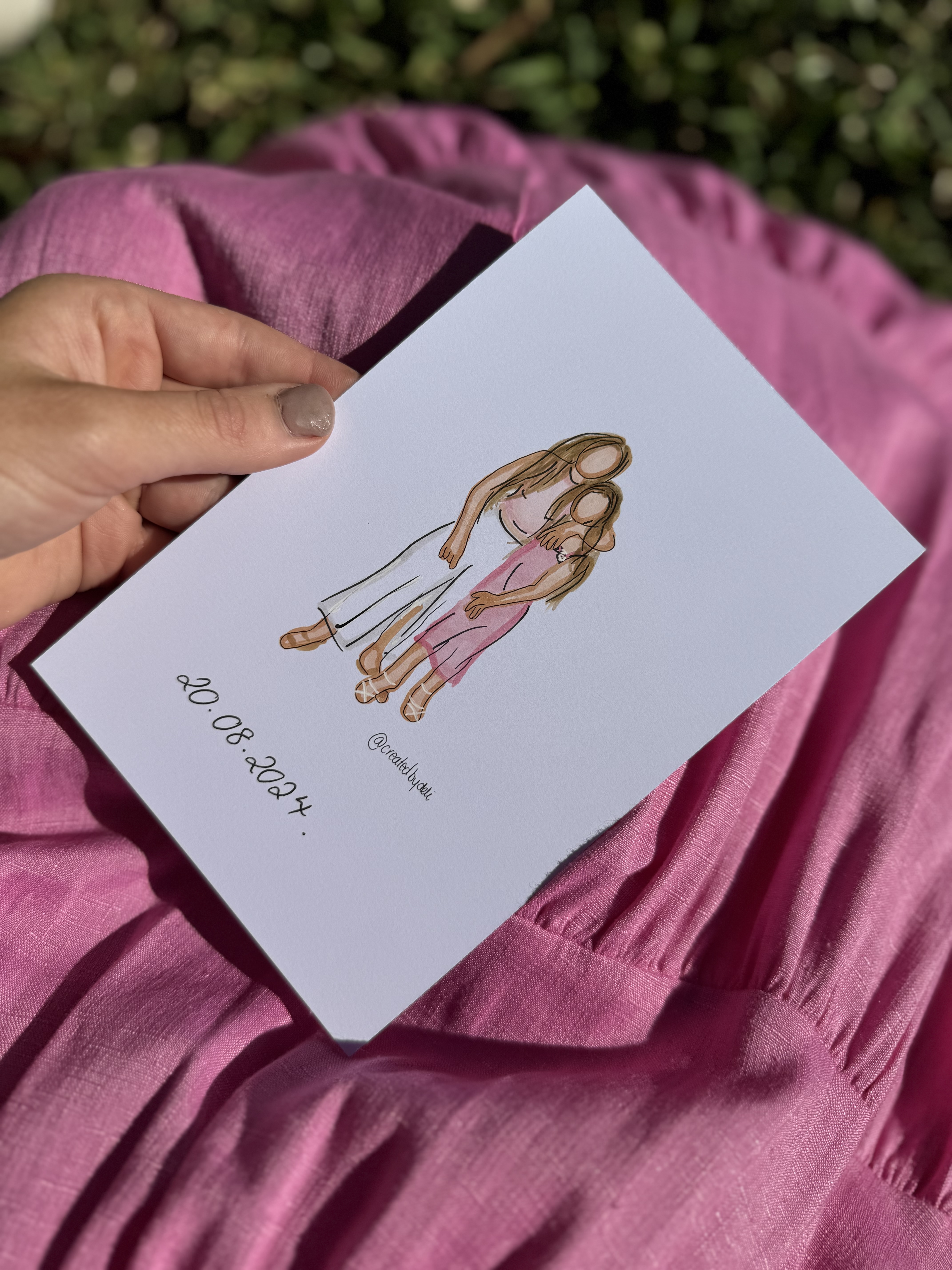 Created by Deli - Live Wedding Sketcher SupplierHero Wedding Services