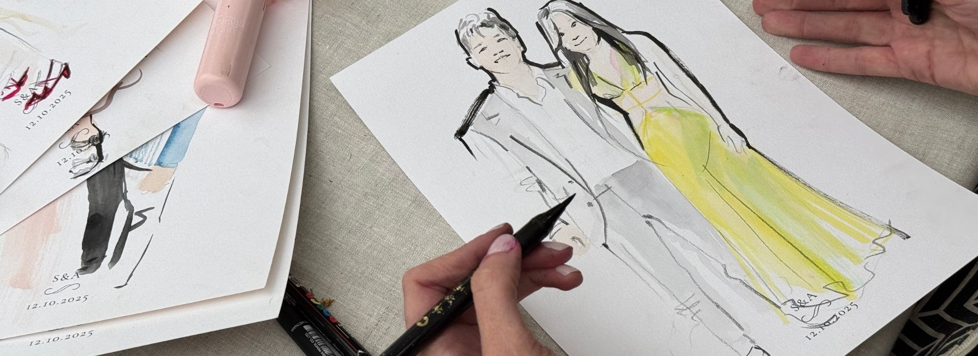 Erin Whitty Illustrations SupplierHero Wedding Services