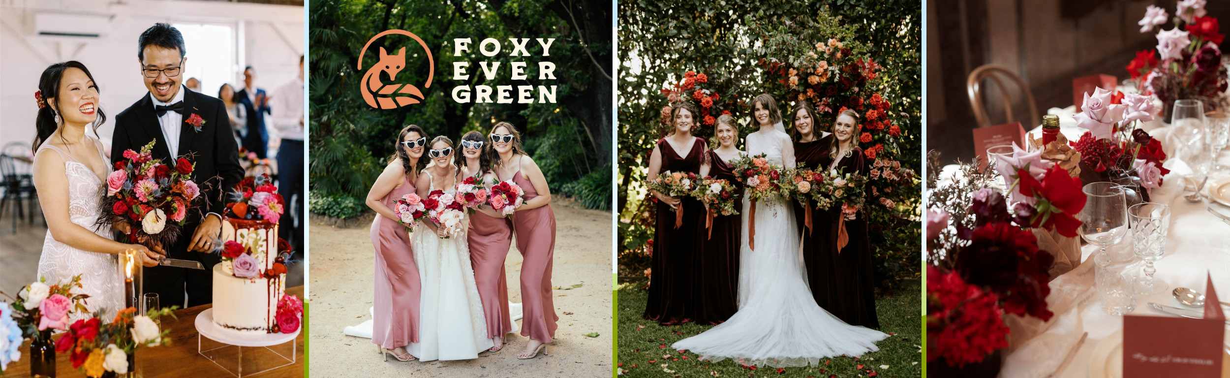 Foxy Evergreen SupplierHero Wedding Flowers