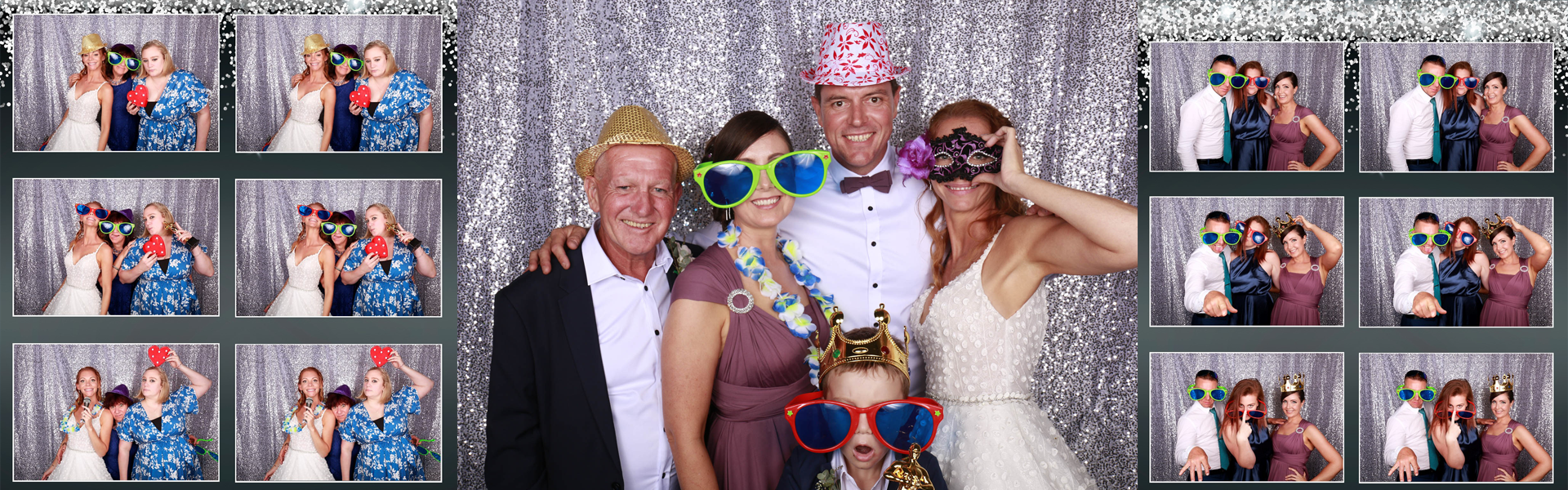 Green & Glamour Photobooths SupplierHero Wedding Photo Booth